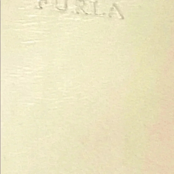 Furla beige leather satchel handbag - Picture 8 of 13